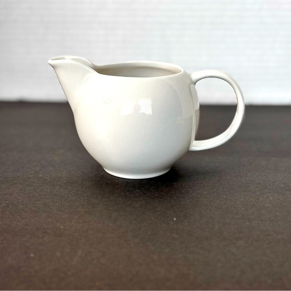 White Ceramic Creamer/Syrup Little Pitcher from IKEA OF SWEDEN LikeNew Farmhouse - Picture 1 of 9